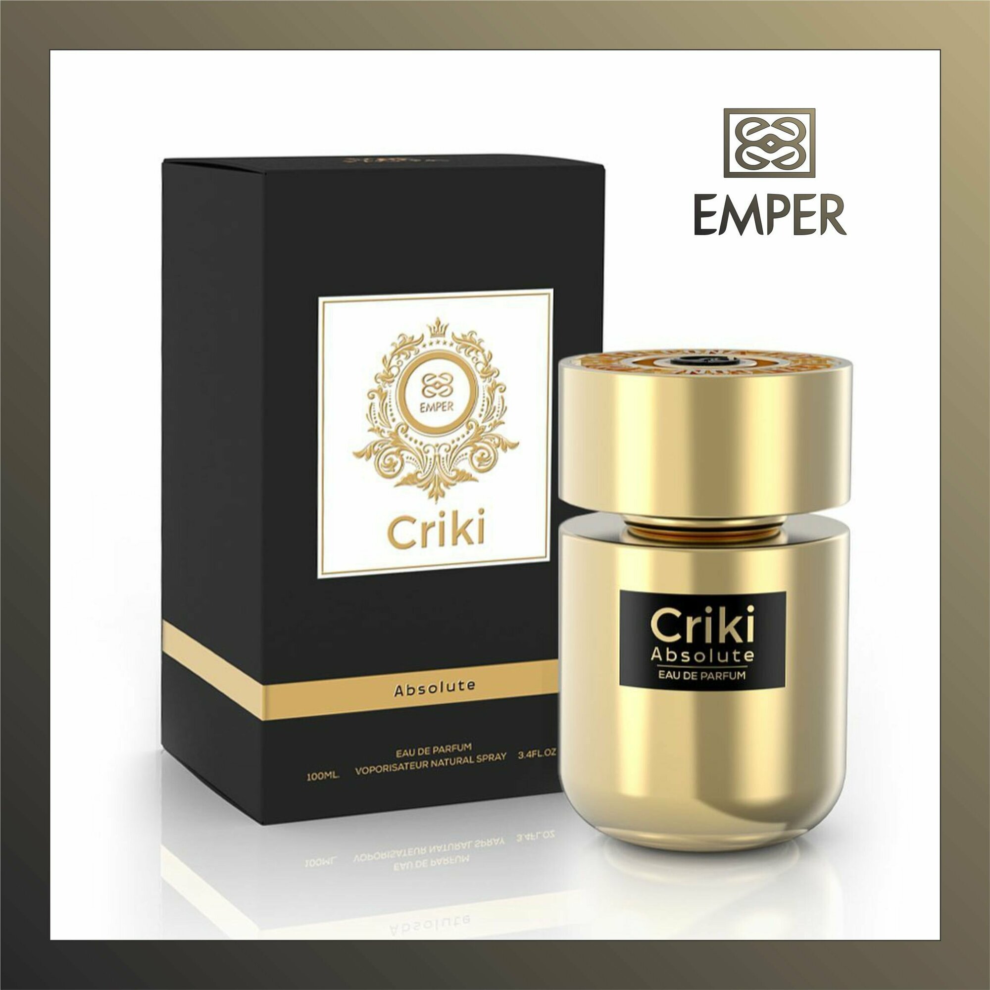 Арабский парфюм унисекс CRIKI ABSOLUTE, EMPER, 100 мл