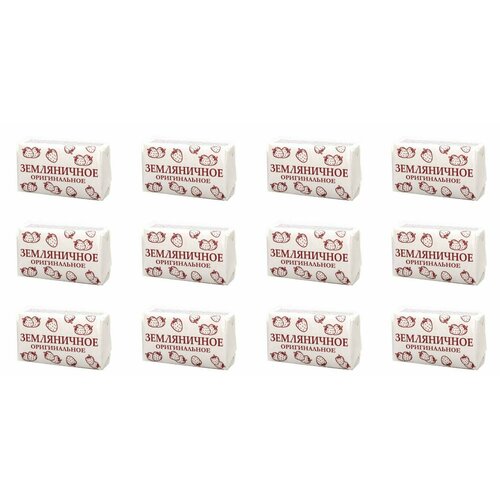 Рецепты чистоты Мыло Земляничное, 180г, 12 шт