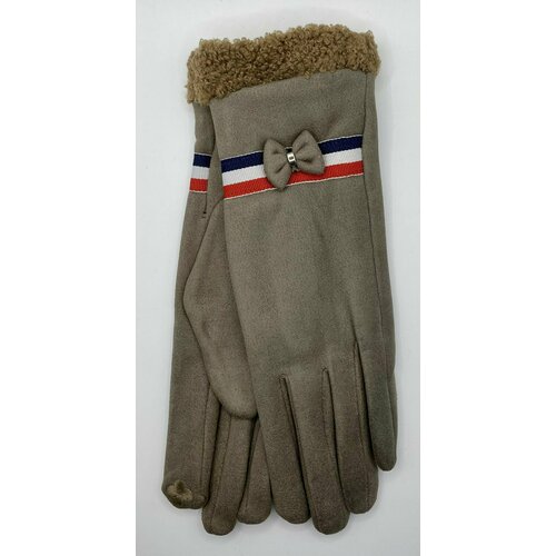 фото Перчатки jianlida gloves, размер 7,5, бежевый