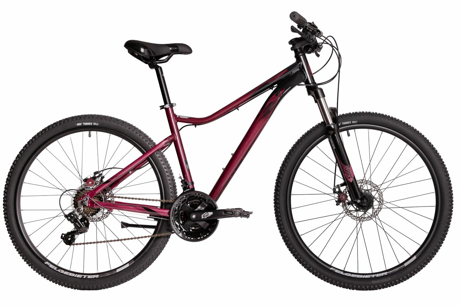 Велосипед Stinger Laguna Evo 26" (2023) (Велосипед STINGER 26" LAGUNA EVO красный, алюминий, размер 17")