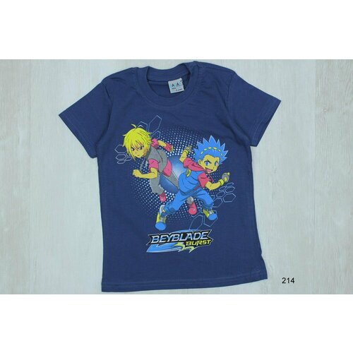 фото Футболка basak, размер 110, синий