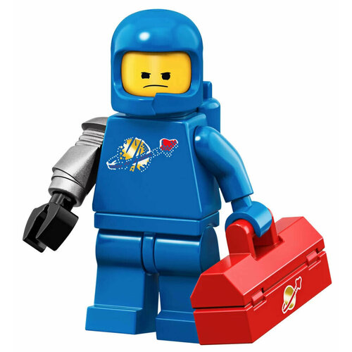 LEGO Minifigures 71023-3 Бенни с металлической рукой конструктор lego movie 70821 мастерская строим и чиним эммета и бенни