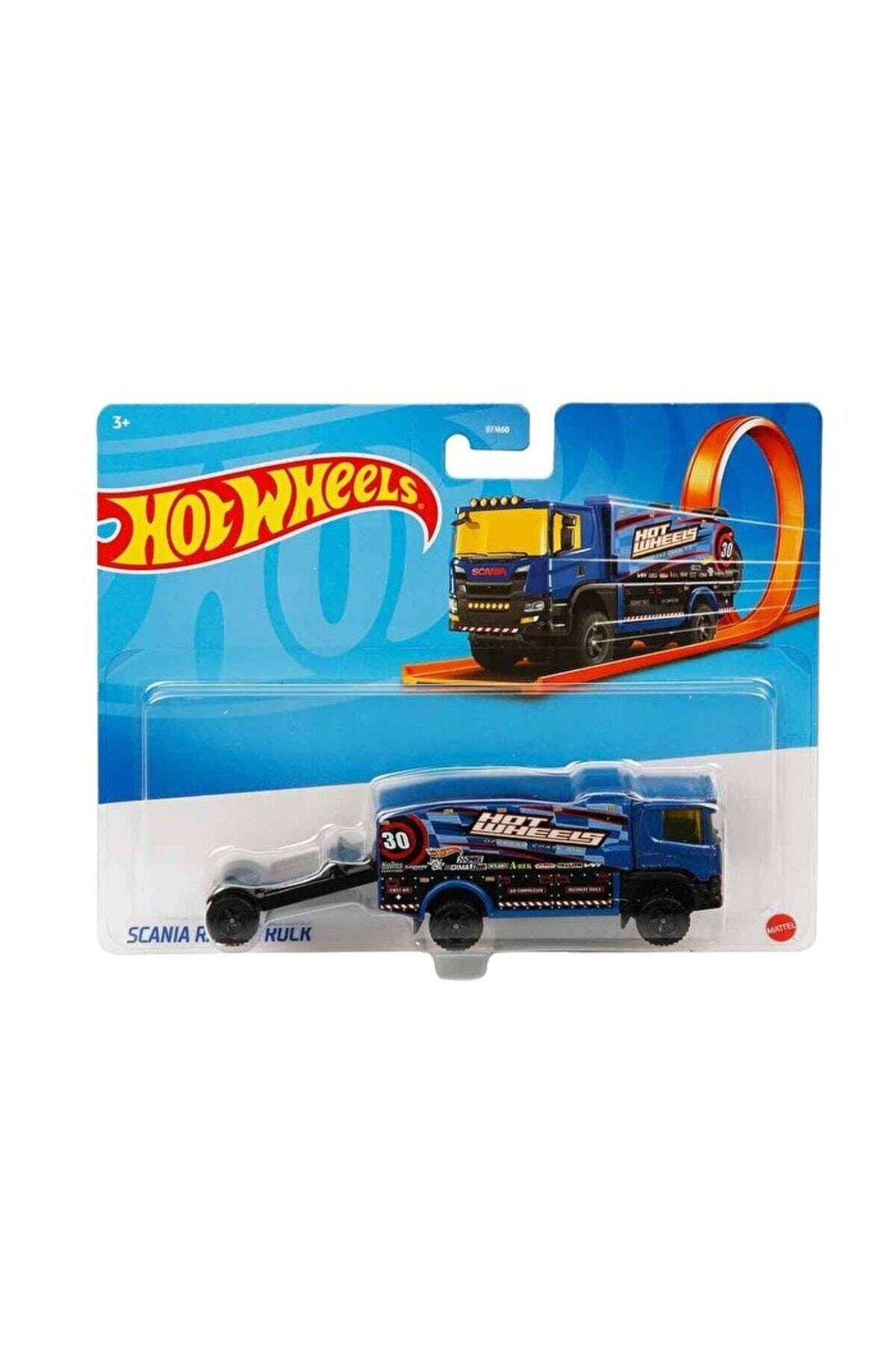 Машинки Hot Wheels Scania Rally Truck 1:64 BFM60-HFC97