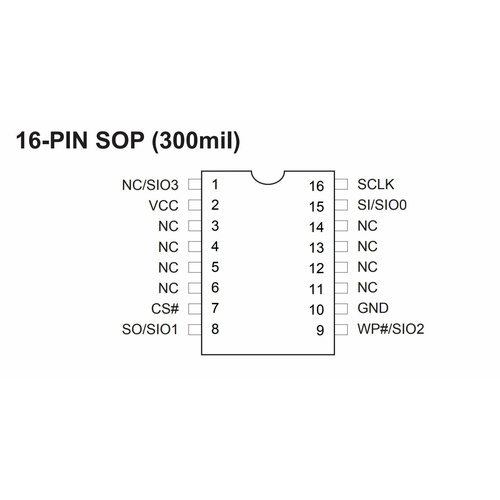 Микросхема MX25L6445EMI-10G