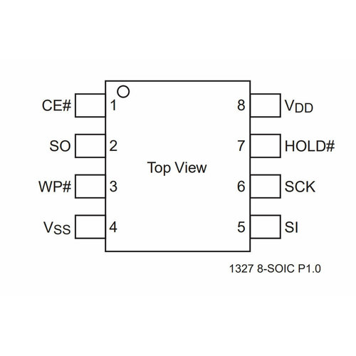 Микросхема SST25VF032B-66-4I-S2AF