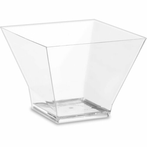 Форма фуршет 'Пагода' PS 80мм, 200мл, прозрачная, арт.5008 (240шт/кор)