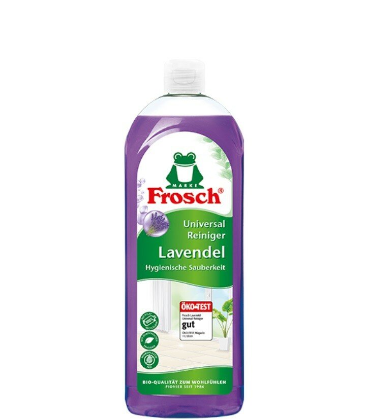 Frosch средство чистящее универсальное, лаванда, 0.75 л - фотография № 12