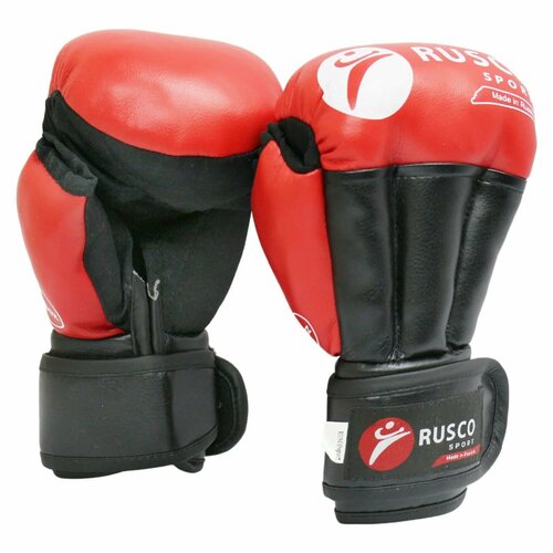 Перчатки RUSCO SPORT для Рукопашного боя Классик красные (8 oz S) перчатки для рукопашного боя 10 oz красные
