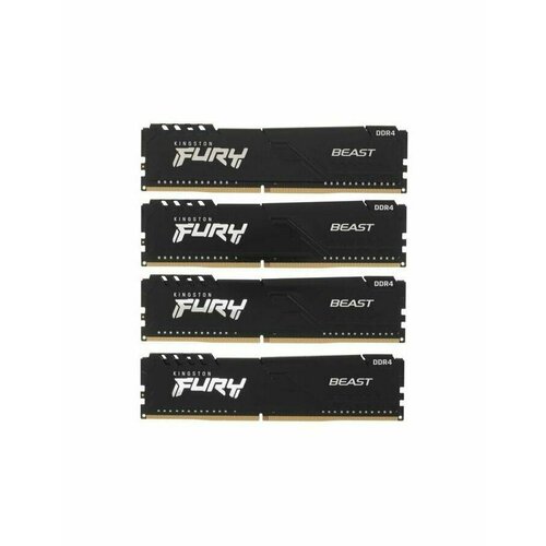 Память оперативная DDR4 Kingston Fury Beast 16GB 2666MHz KF426C16BBK416 1110700₽