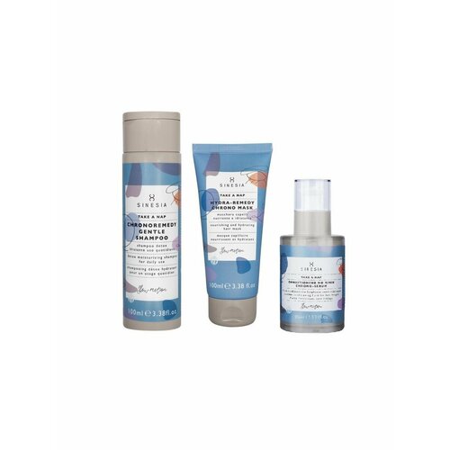 Набор TAKE A NAP Шампунь 100 мл маска 100 мл сыворотка 95 мл Sinesia 107807210780731078014 5152₽