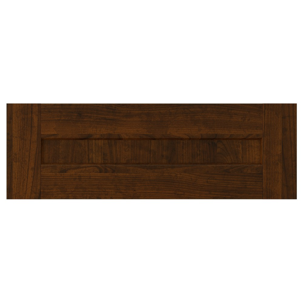 фото Фасад для кухни эдсерум Фронтальная панель ящика, под дерево коричневый, 60x20 см 603.686.51