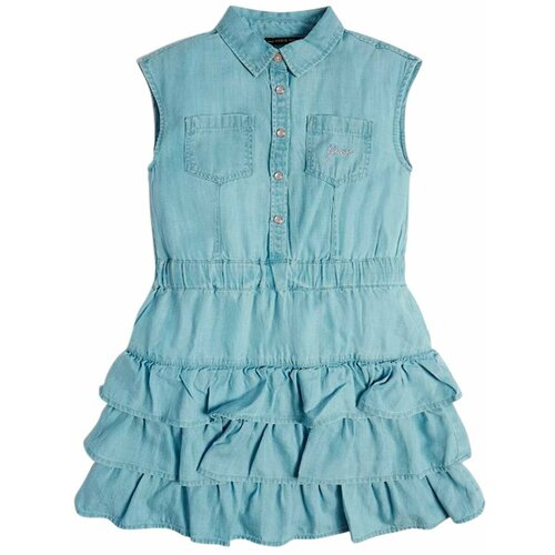 Платье GUESS, размер 152, голубой