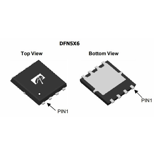 микросхема aon6716 n channel mosfet 30v 85a dfn5x6 Микросхема AON6314 N-Channel MOSFET 30V 85A DFN5x6