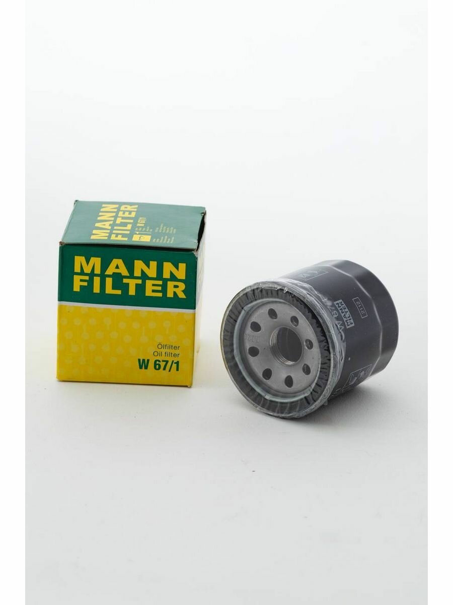 MANN-FILTER Фильтр масляный W671 W 67/1 Mazda Nissan