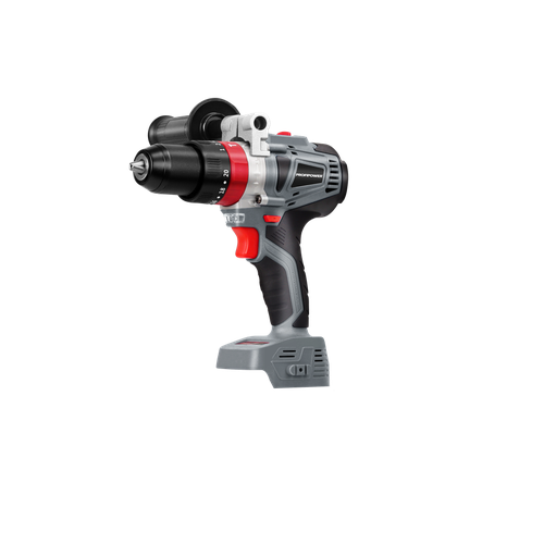 Шуруповерт акк MKDHP-18V ударный с бесщеточным двигателем без АКБ 18В 80Нм 2 скорости рукоятка ProfiPower 4957₽