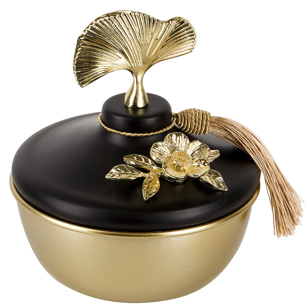 Шкатулка металлическая декоративная  для украшений  13 5 см  ArtHouse