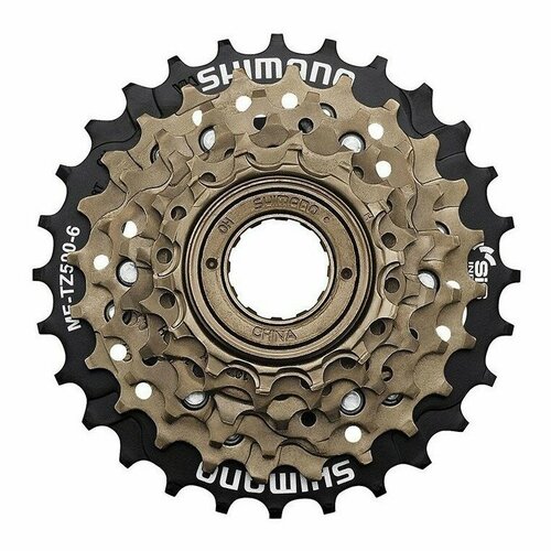 Трещотка SHIMANO TZ500, 6ск, 14-28T трещотка shunfeng дискретная 6ск 14 28t