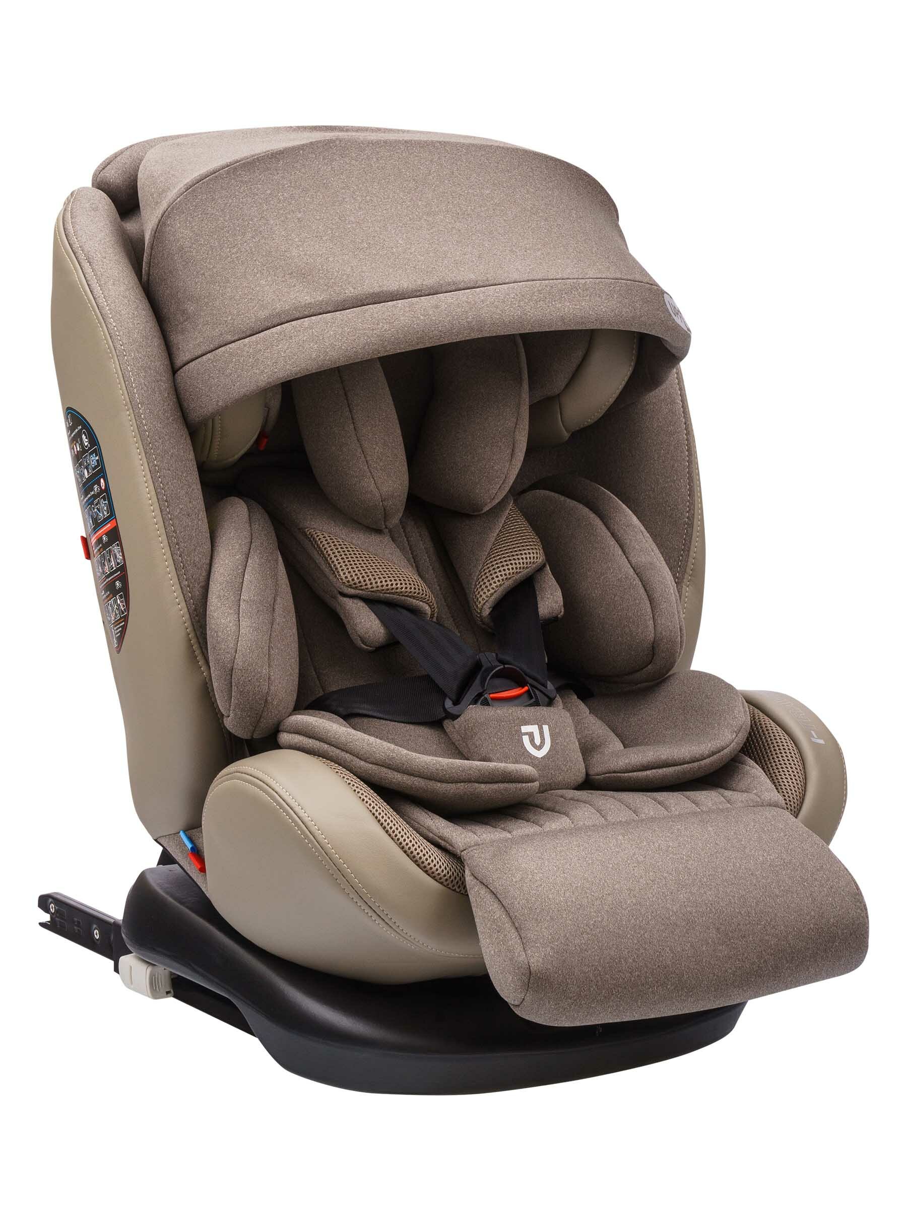 Автокресло Jovola I-Travel Isofix растущее 0-36 кг гр 0123 черный