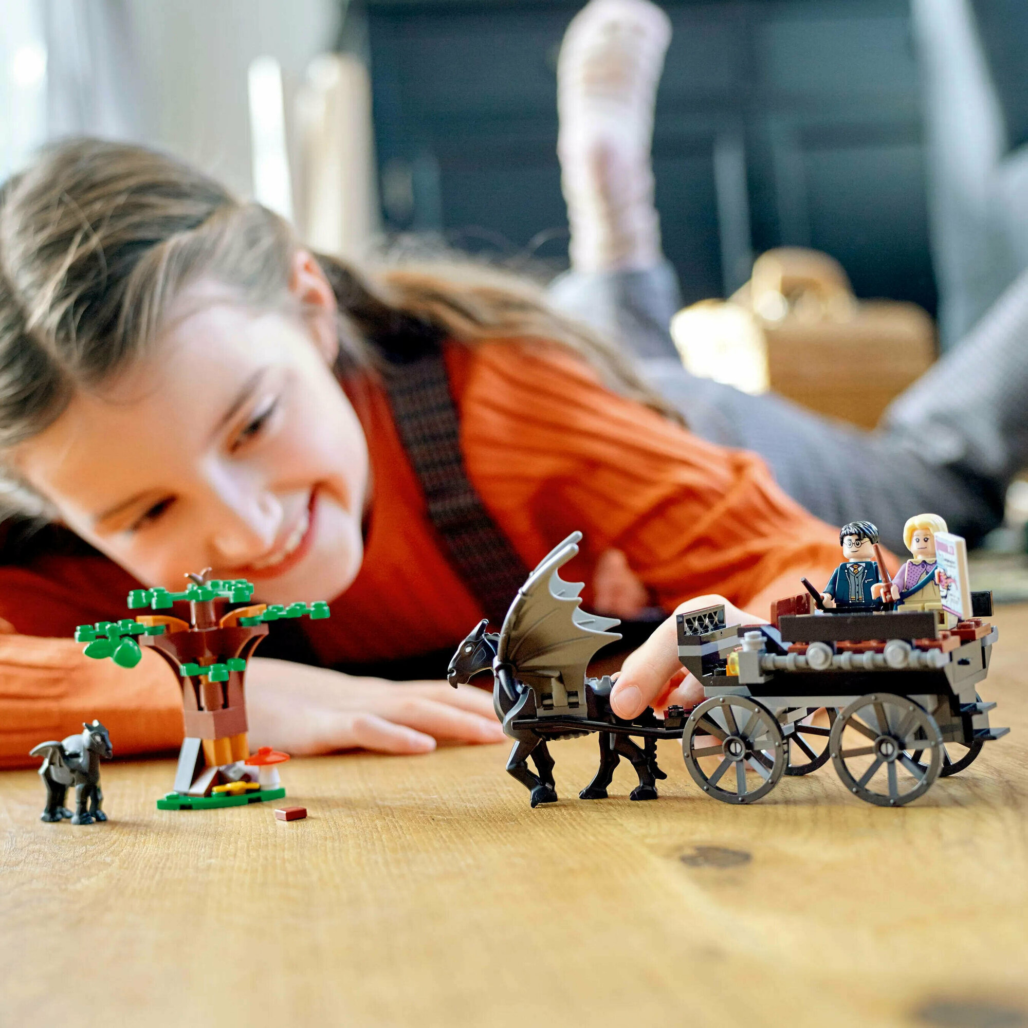 Конструктор LEGO Harry Potter "Карета и фестралы Хогвартса" 76400 - фото №16