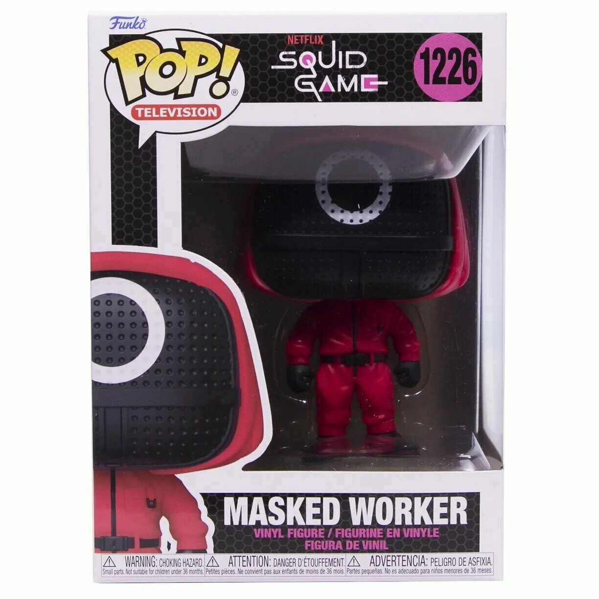 Фигурка Funko POP! Игра в кальмара: Солдат в маске с Кругом - фото №14