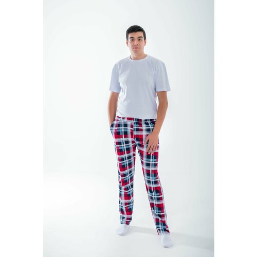 фото Брюки karim, размер 56, красный