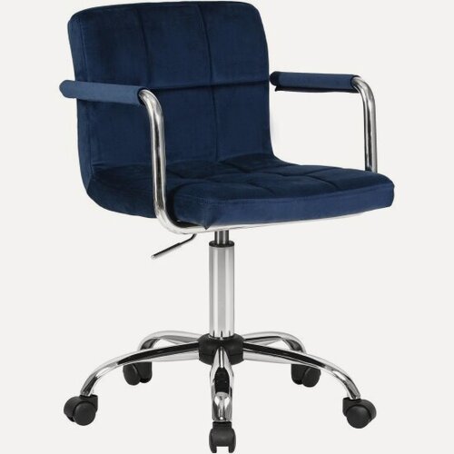 Изображение товара Кресло офисное Dobrin TERRY (синий велюр (MJ9-117))