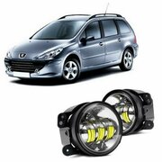 Комплект противотуманных фар PTF4-30 Watt flood на PEUGEOT-307 Break (Противотуманные фары)