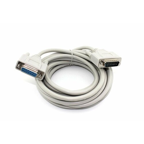 Кабель с разъёмами DB15 мама-папа 5 м 1720₽