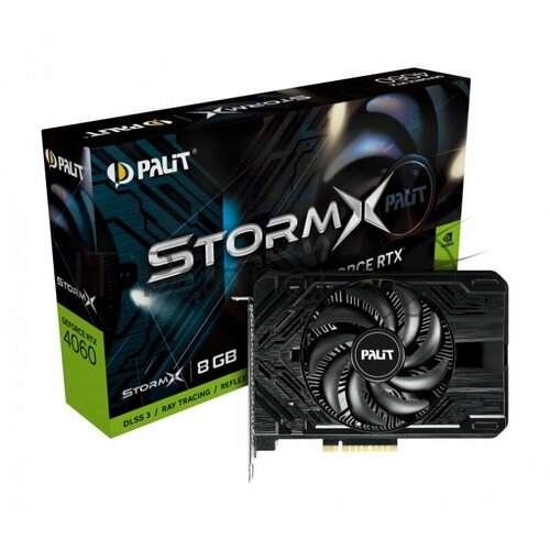 Видеокарта Palit PA-RTX4060 STORMX 8GB 6369700₽
