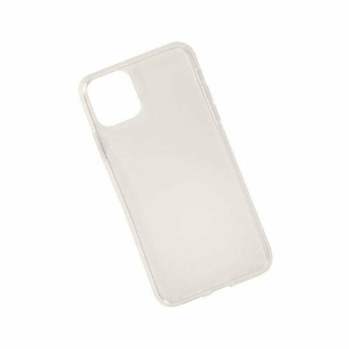 Чехол (задняя накладка) для Apple iPhone 11 Pro Max прозрачный силикон чехол g case carbon для apple iphone 11 pro max красный