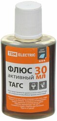 Флюс активный тагс, глицерин-анилиновый, TDM Electric, Алмаз, 30 мл, SQ1025-0374