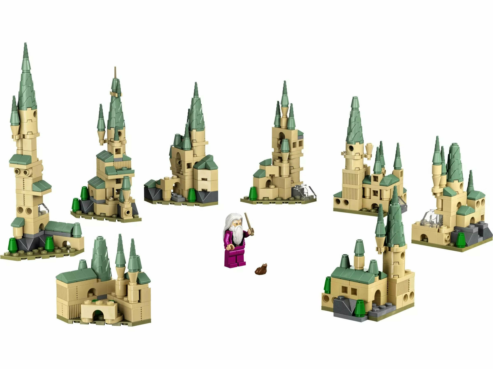 Конструктор LEGO Harry Potter 30435 Собери свой собственный замок Хогвартс