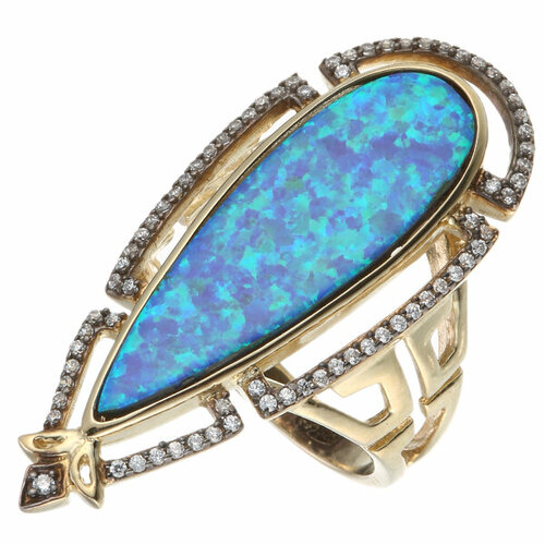 фото Кольцо element47, серебро, 925 проба, размер 17