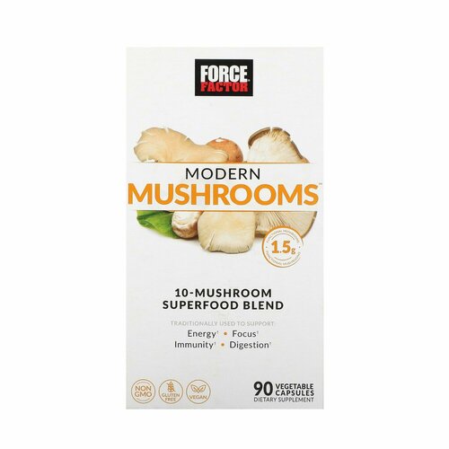 фото Force factor modern mushrooms 90 капсул