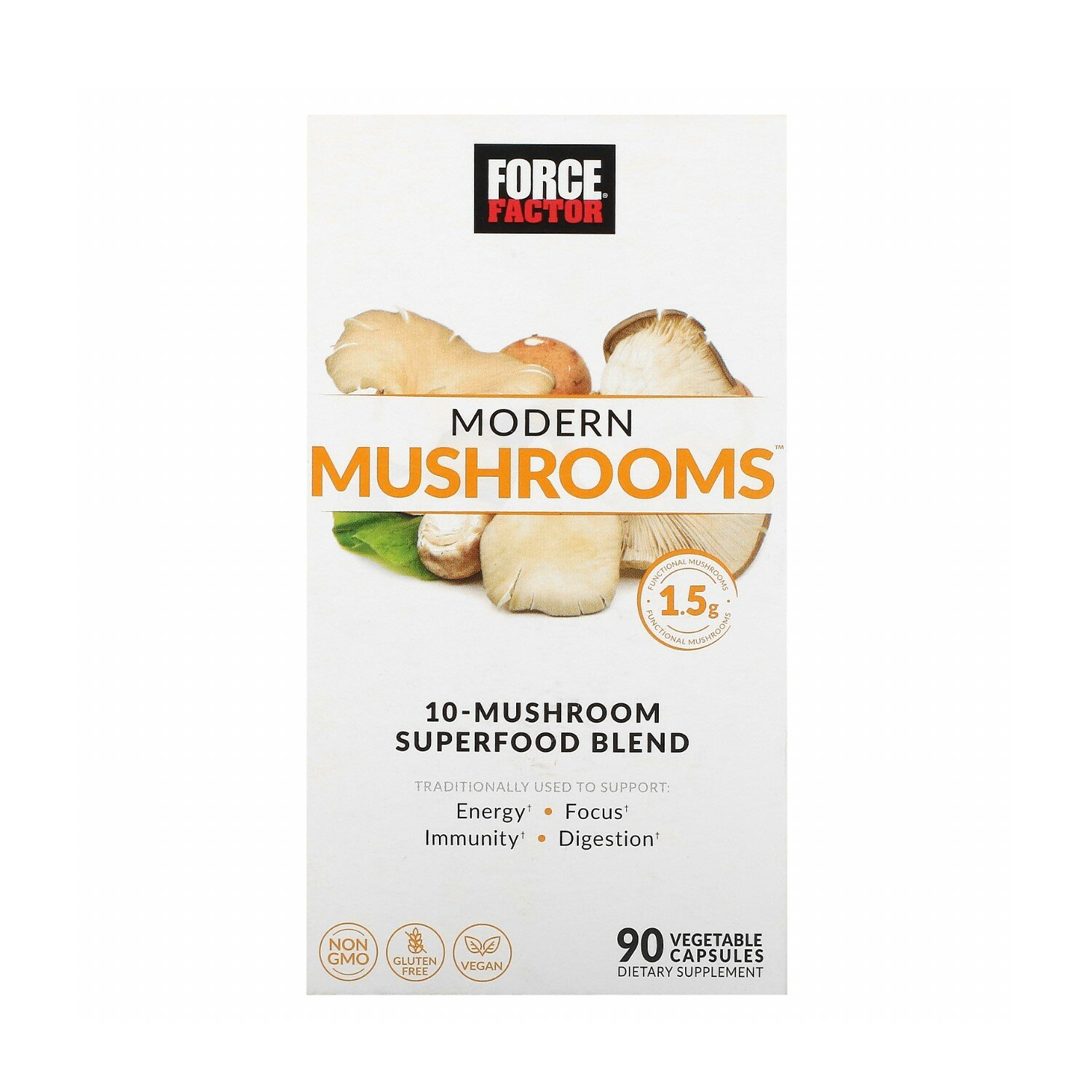 Force Factor Modern Mushrooms 90 капсул