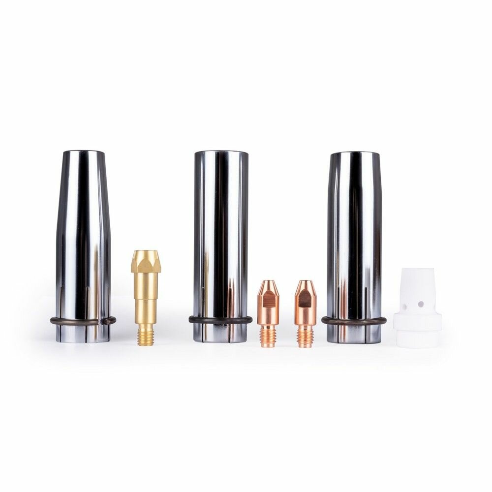 Набор комплектующих MIG-40 (2 наконечника, 3 сопла, 1 держ. након, 1 диффузор газ.)