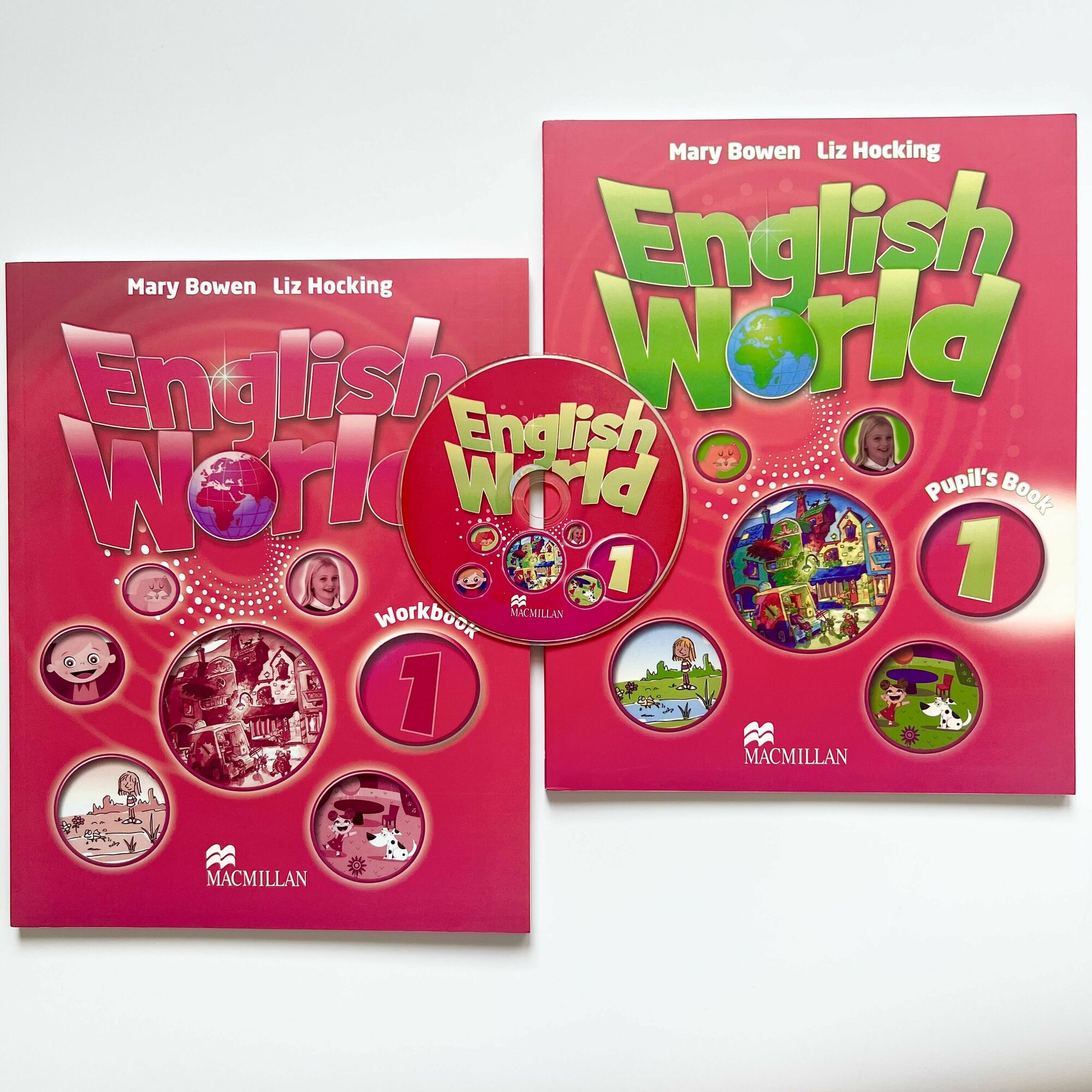 Комплект English World 1. полный комплект: Pupil's Book(учебник), Workbook (рабочая тетрадь) + CD диск