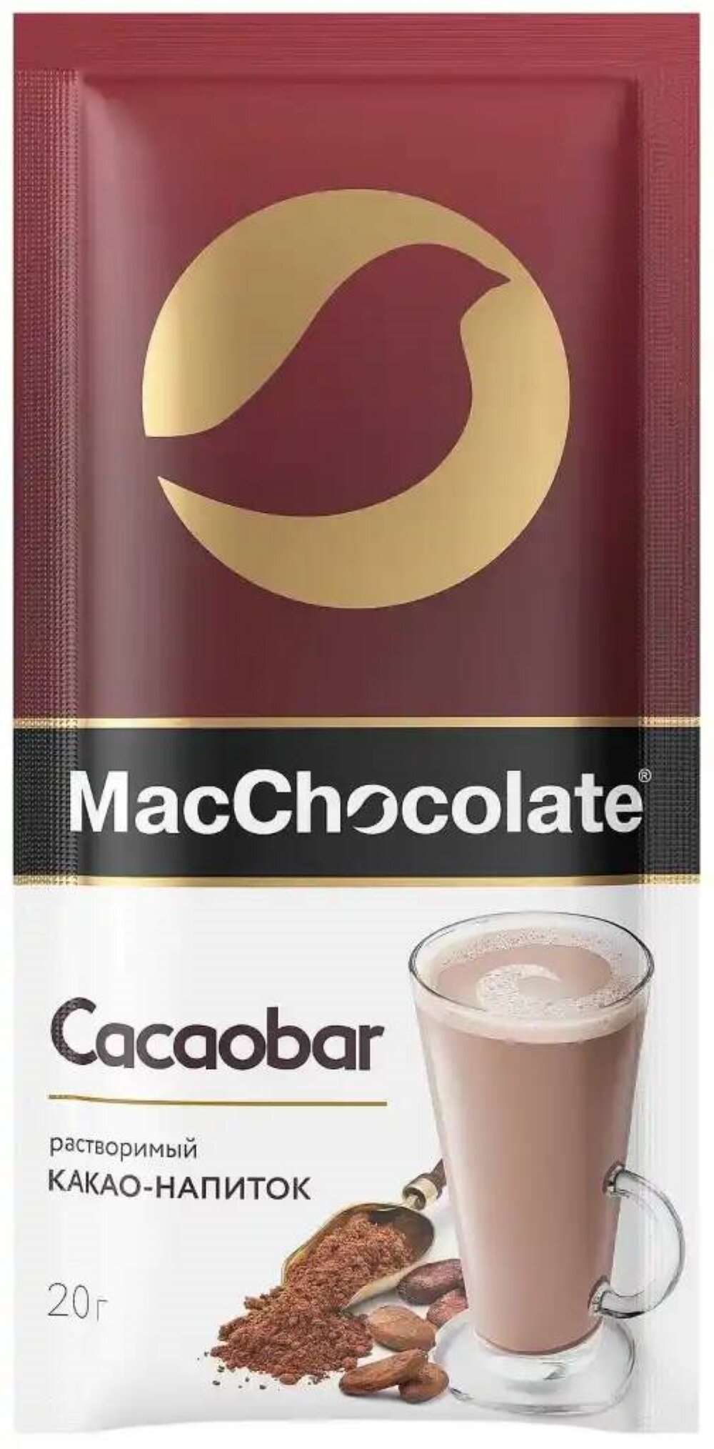 Какао-напиток MacChocolate Cacaobar растворимый 10 пак - фото №10