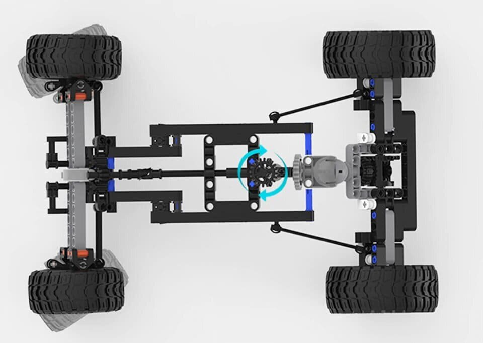 Робототехнический набор Xiaomi Dune Buggy Builder SMSC01IQI [bev4168cn] - фото №15