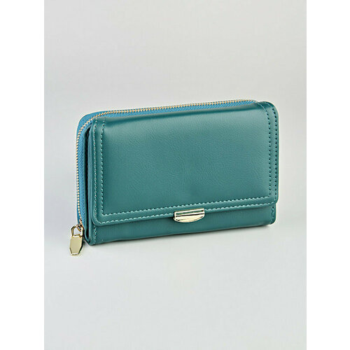 фото Кошелек , фактура гладкая, бирюзовый morios