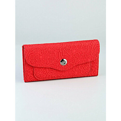 фото Кошелек , фактура перфорированная, красный morios