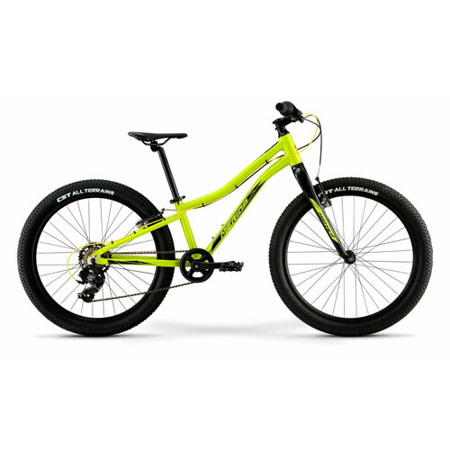 Подростковый велосипед Merida Matts J.24+ Eco (2022) 24 Желто-черный (130-150 см)