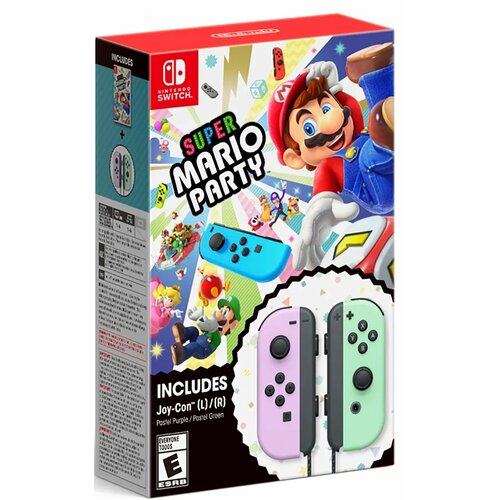 Геймпад Nintendo Joy-Con Paste Purple Paste Green Super Mario Party SW 1459900₽