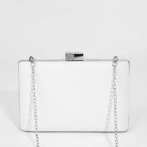 фото Сумка клатч сима-ленд, белый сима-лэнд