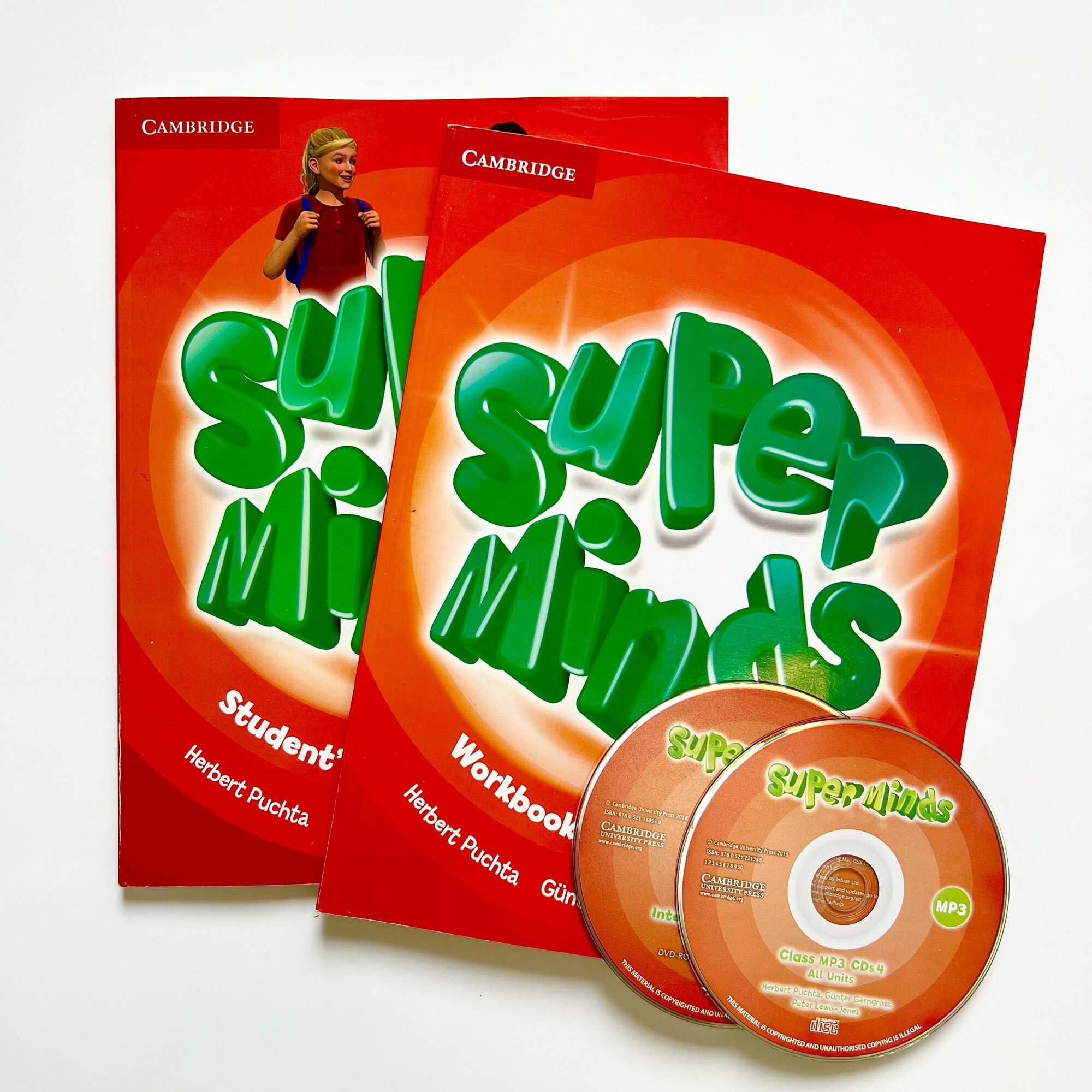 Super Minds 4 Student's Book and WorkBook + CD