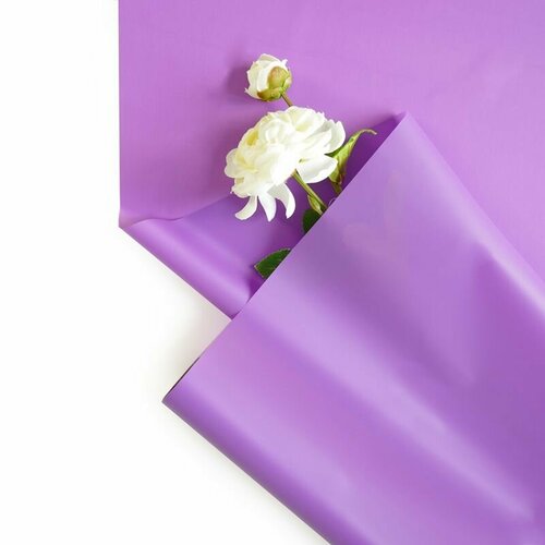 Пленка матовая Люкс Сирень рулон 9106 м 561₽