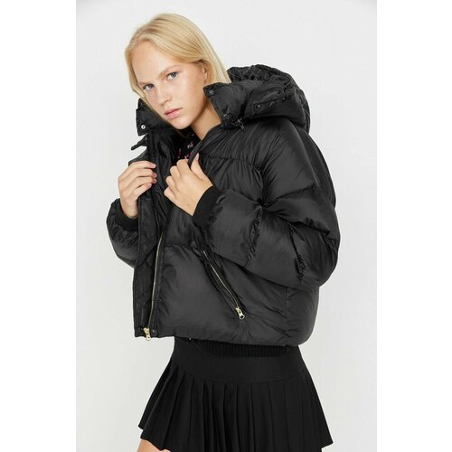 фото Куртка trendyol, размер 48, черный
