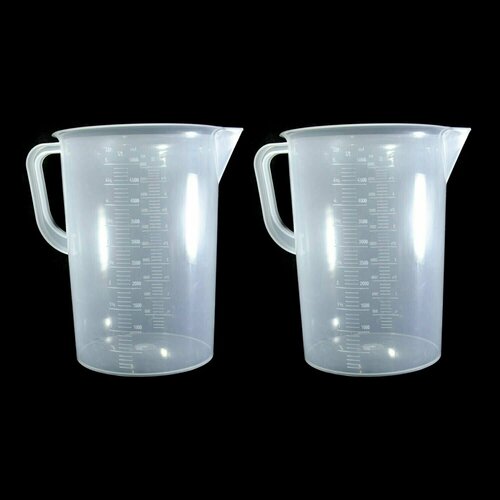 Мерный стакан пластиковый 5 литров 2 шт 1575₽