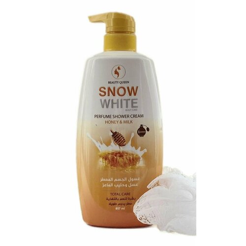 Парфюмерный крем гель для душа (мед и молоко) 857 мл