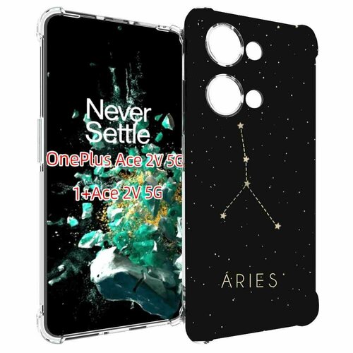 Чехол MyPads знак-зодиака-овен-3 для OnePlus Ace 2V задняя-панель-накладка-бампер